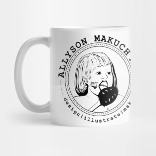 Allyson Makuch Art Eat-It Logo Mug